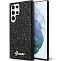 Miniatyrbild 1 av 2: Guess Galaxy S24 Ultra Mobilskal Glitter Script - Svart Svart