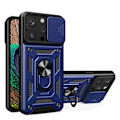 Miniatyrbild 7 av 7: iPhone 15 Pro Mobilskal Camshield Hybrid Armor - Blå