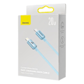 Miniatyrbild 10 av 10: Baseus Crystal Shine USB-C till Lightning kabel 20W 1.2m - Blå