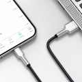 Miniatyrbild 7 av 11: Baseus USB-A till Lightning kabel Cafule Series 2.4A 1m Svart