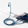 Pikkukuva 5 / 6: Baseus Superior Lightning - mikro-USB - USB-C-kaapeli 1,5 m - sininen Blue