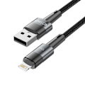 Miniatyrbild 4 av 5: Tech-Protect USB-A till Lightning kabel Ultraboost 0.25m - Grå