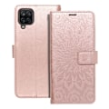 Miniatyrbild 1 av 9: Forcell Galaxy A12/M12 Fodral Mezzo - Mandala Rosa guld