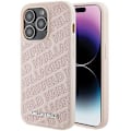 Miniatyrbild 2 av 11: KARL LAGERFELD iPhone 15 Mobilskal Quilted K Pattern - Rosa