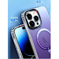 Miniatyrbild 5 av 8: iPhone 14 Pro Max Mobilskal Magsafe Gradient - Lila