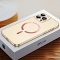Miniatyrbild 2 av 10: iPhone 14 Pro Max Skal Magsafe Ultra Thin - Guld