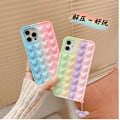 Miniatyrbild 3 av 7: Panda Pop it Fidget Multicolor Skal till iPhone 13 Pro - Lila