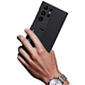 Miniatyrbild 8 av 8: GKK Galaxy S23 Ultra Mobilskal Kickstand PU-Läder - Carbon Svart