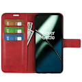 Miniatyrbild 4 av 9: OnePlus 11 5G Plånboksfodral Calf Texture Flip - Röd