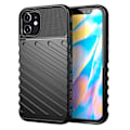 Miniatyrbild 1 av 7: Thunder Twill Texture Skal iPhone 12 Mini - Svart Svart