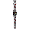 Miniatyrbild 1 av 3: Hello Kitty Apple Watch (38/40/41mm) Armband Bows & Stripes - Svart Svart