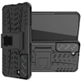 Miniatyrbild 1 av 9: Tire Texture Kickstand Skal Galaxy S22 5G - Svart Svart