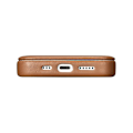Miniatyrbild 4 av 8: iCarer iPhone 14 Plånboksfodral Magsafe CE Läder - Brun