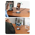 Miniatyrbild 7 av 9: Ugreen 2-in-1 Trådlös Laddare Magsafe Qi - Svart