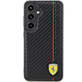Miniatyrbild 3 av 8: Ferrari Galaxy S24 Plus Mobilskal Carbon Printed Line - Svart Svart