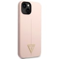 Miniatyrbild 4 av 8: GUESS iPhone 14 Skal Silicone Triangle - Rosa