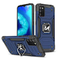 Miniatyrbild 2 av 9: Wozinsky Galaxy A03s Skal Ring Armor Hybrid Magnetic Holder - Blå