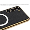 Miniatyrbild 6 av 11: GKK Galaxy S23 Mobilskal Magsafe Electroplating - Rosa