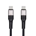 Miniatyrbild 2 av 3: Blue Star USB-C till USB-C kabel 2m - Svart