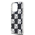 Miniatyrbild 6 av 8: DKNY iPhone 15 Pro Mobilskal IML Checkered Mono Pattern Svart