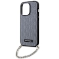 Miniatyrbild 9 av 11: KARL LAGERFELD iPhone 14 Pro Max Mobilskal Monogram Chain