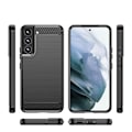 Miniatyrbild 2 av 8: Forcell Galaxy S22 Skal Carbon - Svart Svart