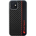 Miniatyrbild 1 av 4: Audi iPhone 11/Xr Mobilskal Carbon Fiber Stripe - Svart Svart