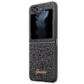 Miniatyrbild 6 av 8: Guess Galaxy Z Flip 5 Mobilskal Glitter Script - Svart Svart