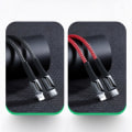 Pikkukuva 2 / 6: Joyroom Lightning -kaapeli USB-C 20W 2,4A 1,2m - punainen Red