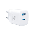 Miniatyrbild 4 av 5: 3MK Väggladdare Med USB C Kabel - Vit