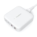 Miniatyrbild 2 av 7: Choetech GaN Snabbladdare 100W 2xUSB-A 2xUSB-C - Vit