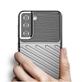 Miniatyrbild 5 av 11: Thunder Flexibel Armored Skal Galaxy S22 Plus - Blå