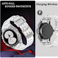 Miniatyrbild 3 av 7: Galaxy Watch 4/5 (46mm) Replacement Case Band - Clear