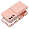 Miniatyrbild 1 av 5: Galaxy A05s Korthållare Mobilskal - Rosa Svart