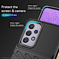 Miniatyrbild 3 av 8: Thunder Twill Skal Galaxy A33 5G - Svart