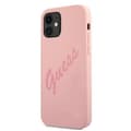 Pikkukuva 2 / 8: Guess Skal iPhone 12 Mini Script Vintage - Pinkki Pink