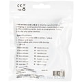 Miniatyrbild 2 av 5: Essentials USB-A till microUSB Kabel, 1m, Polybag, White