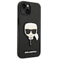 Miniatyrbild 3 av 6: Karl Lagerfeld iPhone 14 Plus Skal Saffiano Karl`s Head Patch - Svart Svart