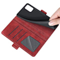 Miniatyrbild 5 av 6: Flip Folio Plånboksfodral till Samsung Galaxy A03s - Röd Röd