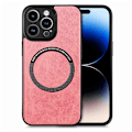 Miniatyrbild 1 av 11: BOOM iPhone XR Mobilskal Magsafe Läder - Rosa
