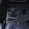 Miniatyrbild 10 av 11: Baseus Enjoyment USB-C Billaddare med USB-C/Lightning 60W kabel - Svart Svart