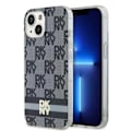 Miniatyrbild 1 av 8: DKNY iPhone 15/14 Plus Mobilskal Magsafe IML Checkered Mono Svart