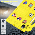 Miniatyrbild 2 av 8: iPad Pro 11 (2018/2020/2021/2022) Skal EVA Kickstand Shockproof - Gul