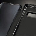 Miniatyrbillede 1 af 5: Window Mirror Case til Samsung Galaxy S10 - Sort Black