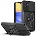 Miniatyrbild 1 av 7: Tech-Protect Galaxy A15 4G/5G Mobilskal Camshield Pro - Svart