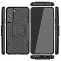 Miniatyrbild 9 av 9: Tire Texture Kickstand Skal Galaxy S22 Plus 5G - Svart Svart