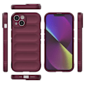 Miniatyrbild 7 av 7: iPhone 14 Plus Skal Magic Shield Flexible Armored - Burgundy