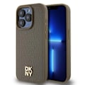 Miniatyrbild 1 av 8: DKNY iPhone 15 Pro Max Mobilskal Magsafe Läder Pattern Metal Logo