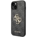 Miniatyrbild 3 av 11: Guess iPhone 15 Mobilskal Big Metall Logo - Grå