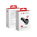 Miniatyrbild 1 av 10: FORCELL CARBON billaddare USB-C 3.0 PD20W svart Svart